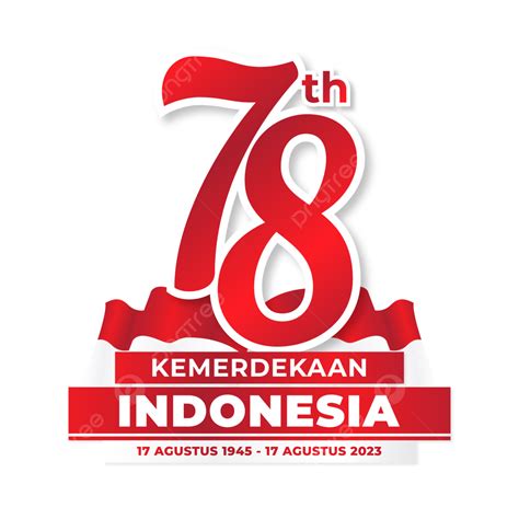 Official Logo Of Hut Ri 78th Happy Republic Of Indonesia 2023, Hut Ri 78, Loho Hut Ri 78, 78th ...