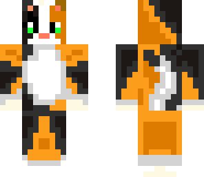 MALE Calico cat | Minecraft Skin