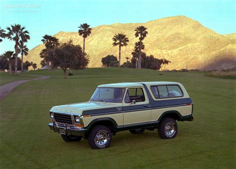 FORD Bronco specs - 1978, 1979 - autoevolution