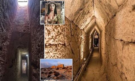 Has Cleopatra's tomb been FOUND? Tunnel carved in rock deemed a 'geometric miracle' is ...