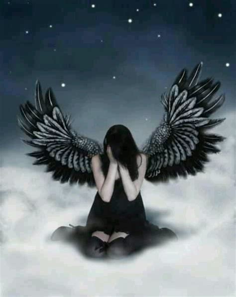 me as a Fallen Angel (not sad just laughing really hard) | In my fantasy world... | Crying angel ...