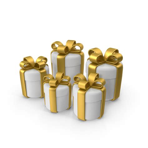 White Gift Boxes PNG Images & PSDs for Download | PixelSquid - S121797624