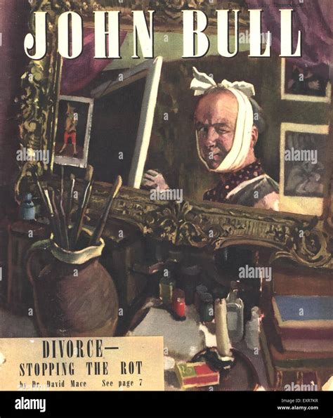 1940s UK John Bull Magazine Cover Stock Photo - Alamy