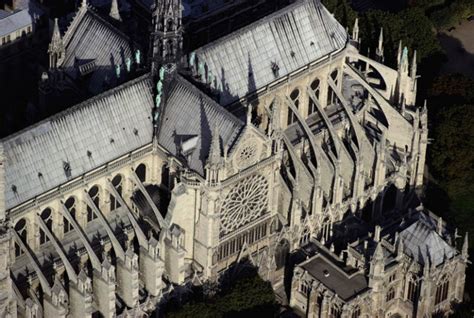 Art: Aerial View of Notre Dame Cathedral - Annenberg Learner