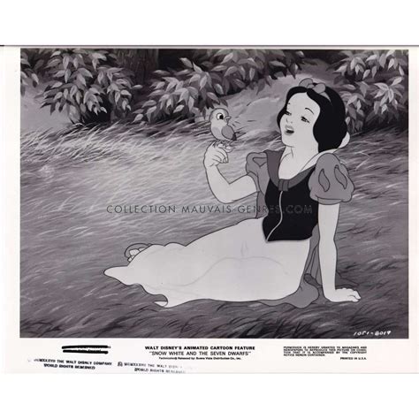 SNOW WHITE AND THE SEVEN DWARFS U.S. Movie Still - 8x10 in. - 1937/R1950 1051-8019