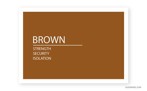 19-brown-color-psychology - SlideModel