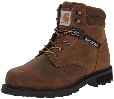 Carhartt Men's 6 Work Soft Toe NWP Work Boot, Brown, Size 11.0 DApG | eBay