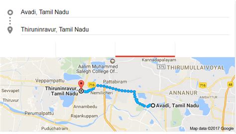 Share Auto Routes – Chennai - Avadi to Thiruninravur - Share Auto