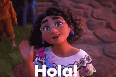 Encanto Mirabel GIF – Encanto Mirabel Hola – discover and share GIFs