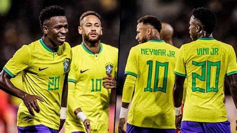 Brazil fans believe Vinicius Jr. and his 'idol' Neymar can lead country ...