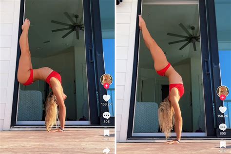 Olivia Dunne shows off amazing flexibility in viral TikTok