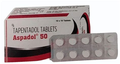 Aspadol 50mg Tablets at Rs 147/stripe | Tapentadol Tablets in Mumbai ...