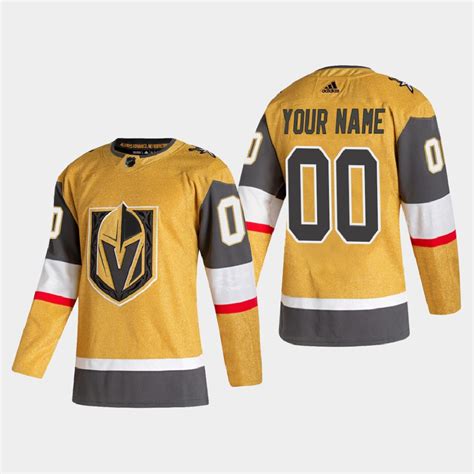 Vegas Golden Knights Custom Men's Adidas 2020-21 Authentic Player Alternate Stitched NHL Jersey ...