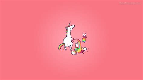 Unicorn Pooping Marshmallows Wallpaper