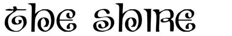 The Shire font by Iconian Fonts - FontRiver