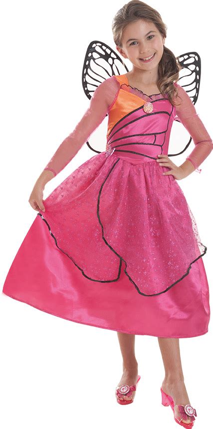 Costume Barbie™ Princesse Mariposa bambina: Costumi bambini,e vestiti di carnevale online - Vegaoo