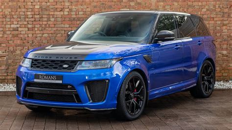 2019 Range Rover Sport 5.0 SVR - Velocity Blue - Walkaround & Interior ...