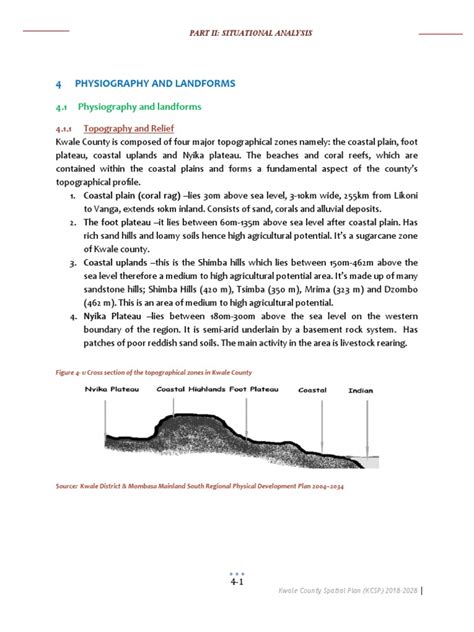 CHAPTER 4 - Physiography and Landforms | PDF | Rock (Geology) | Rain