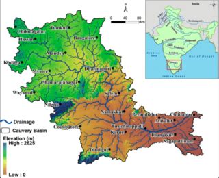 Kaveri River System | Rivers of India - ENSEMBLE IAS ACADEMY