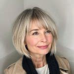 35 Flattering Hairstyles With Bangs That Are A Hit With Women Over 50