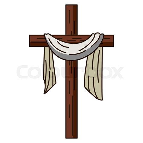 Christian cross symbol | Stock vector | Colourbox