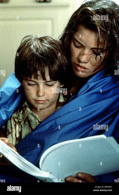 MIKO HUGHES HEATHER LANGENKAMP WES CRAVEN'S NEW NIGHTMARE (1994 Stock Photo, Royalty Free Image ...