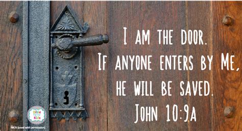 I am the Door scripture meme #Biblefun #wordlesswednesday # ...