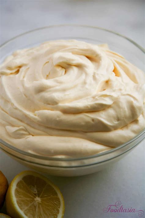 Lemon Mascarpone Cream 6 | Foodtasia