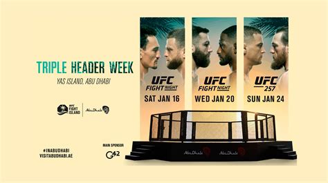 UFC returns to Abu Dhabi for Fight Island Triple Header | Experience Abu Dhabi