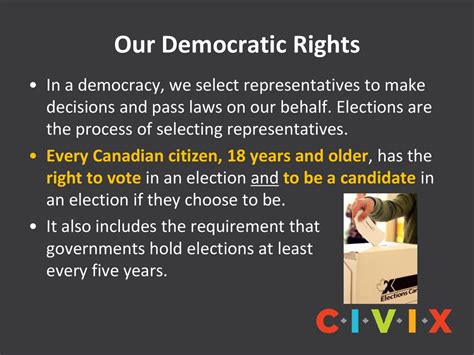 Lesson 2: Democratic Rights and Responsibilities - ppt download