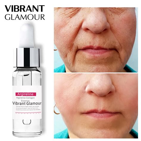 VIBRANT GLAMOUR Argireline Collagen Peptides Face Serum Cream Anti Aging Wrinkle Lift Firming ...