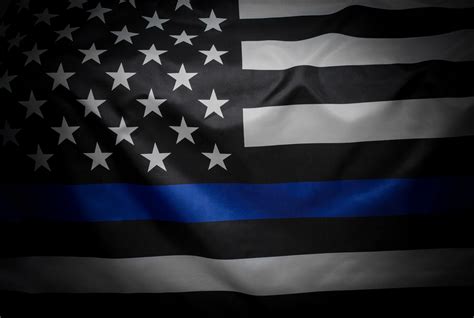 Police Thin Blue Line Flag - SAPD Careers