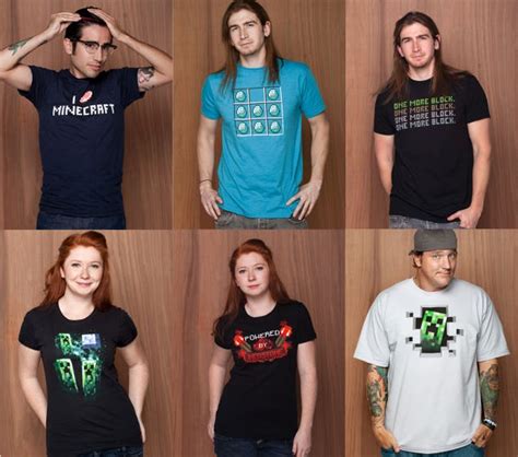 Jinx Launches The Official Minecraft Merch Store With Digable T-Shirts