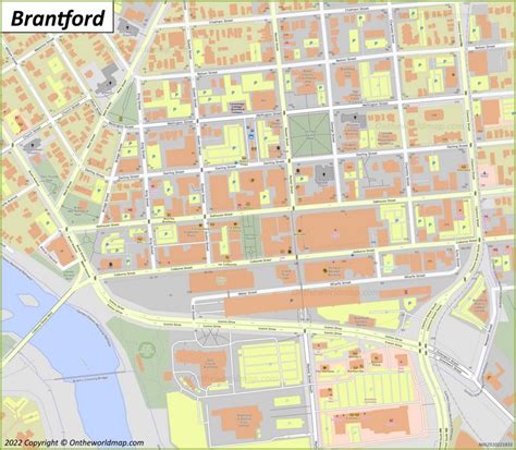 Brantford Map | Ontario, Canada | Detailed Maps of Brantford