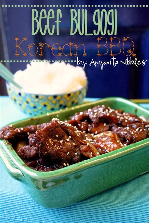 Anyonita Nibbles | Gluten-Free Recipes : Gluten Free Beef Bulgogi & Rice (Korean BBQ)
