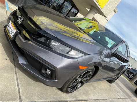 2020 HONDA Civic 4Dr SPORT Sedan at Premier Auto Visalia