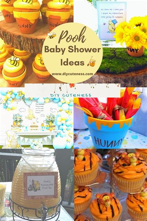 Winnie the Pooh Baby Shower Ideas - DIY Cuteness