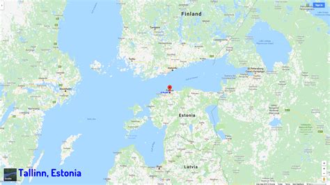 Tallinn Map - Estonia