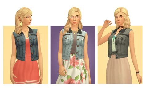 Sims 4 Vest Waistcoat Cc All Free Fandomspot | Dfentertainment