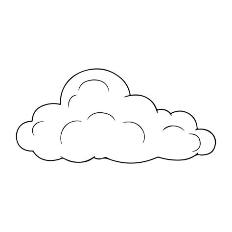 Cloud Coloring Pages Printable