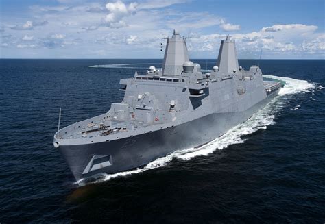 The US Navy's newest ship, The USS Somerset (LPD 25). To be ...