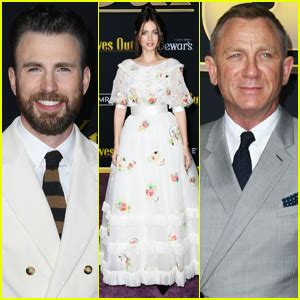 Chris Evans, Ana de Armas, & Daniel Craig Premiere ‘Knives Out’ | Ana de Armas, Chris Evans ...