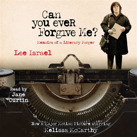 Can You Ever Forgive Me? Audiobook by Lee Israel, Jane Curtin ...