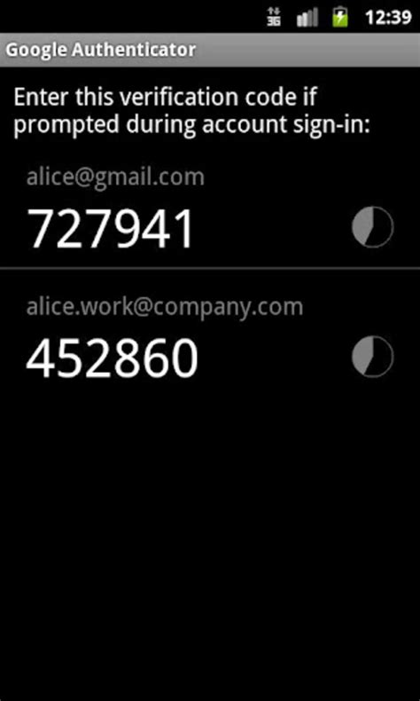 Google Authenticator for Android - Download
