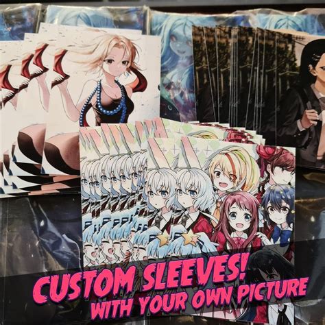 Custom TCG Sleeves your Own Picture Small / Standard Size - Etsy