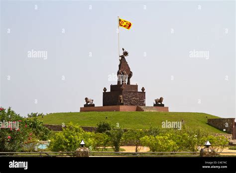 Sri Lanka War Victory Memorial at Elephant Pass Stock Photo - Alamy