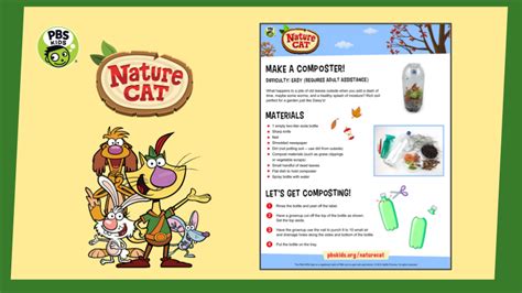 Nature Cat | DIY | Make a Composter | PBS LearningMedia