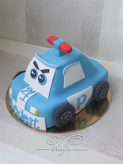 Robocar POLI - Decorated Cake by VitlijaSweet - CakesDecor