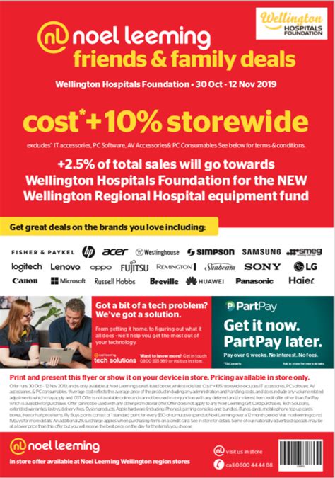 Noel Leeming Oct - Wellington Hospitals Foundation