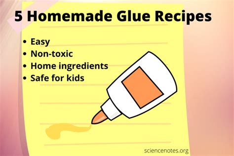 How to Make Glue - 5 Homemade Glue Recipes for Kids